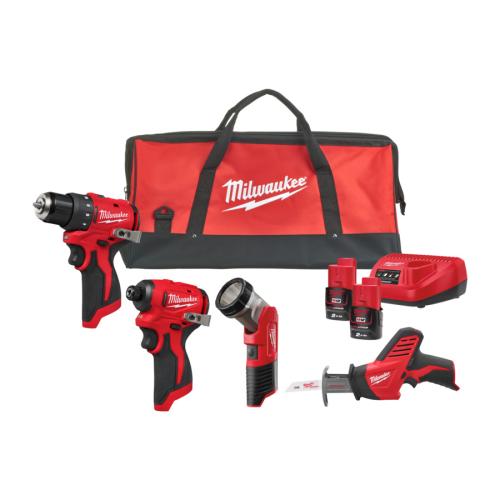 Milwaukee M12BLPP4A-202B Akku 4er-Powerpack
